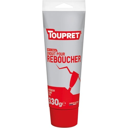 Enduit de rebouchage intérieur Toupret - Tube de 330 g