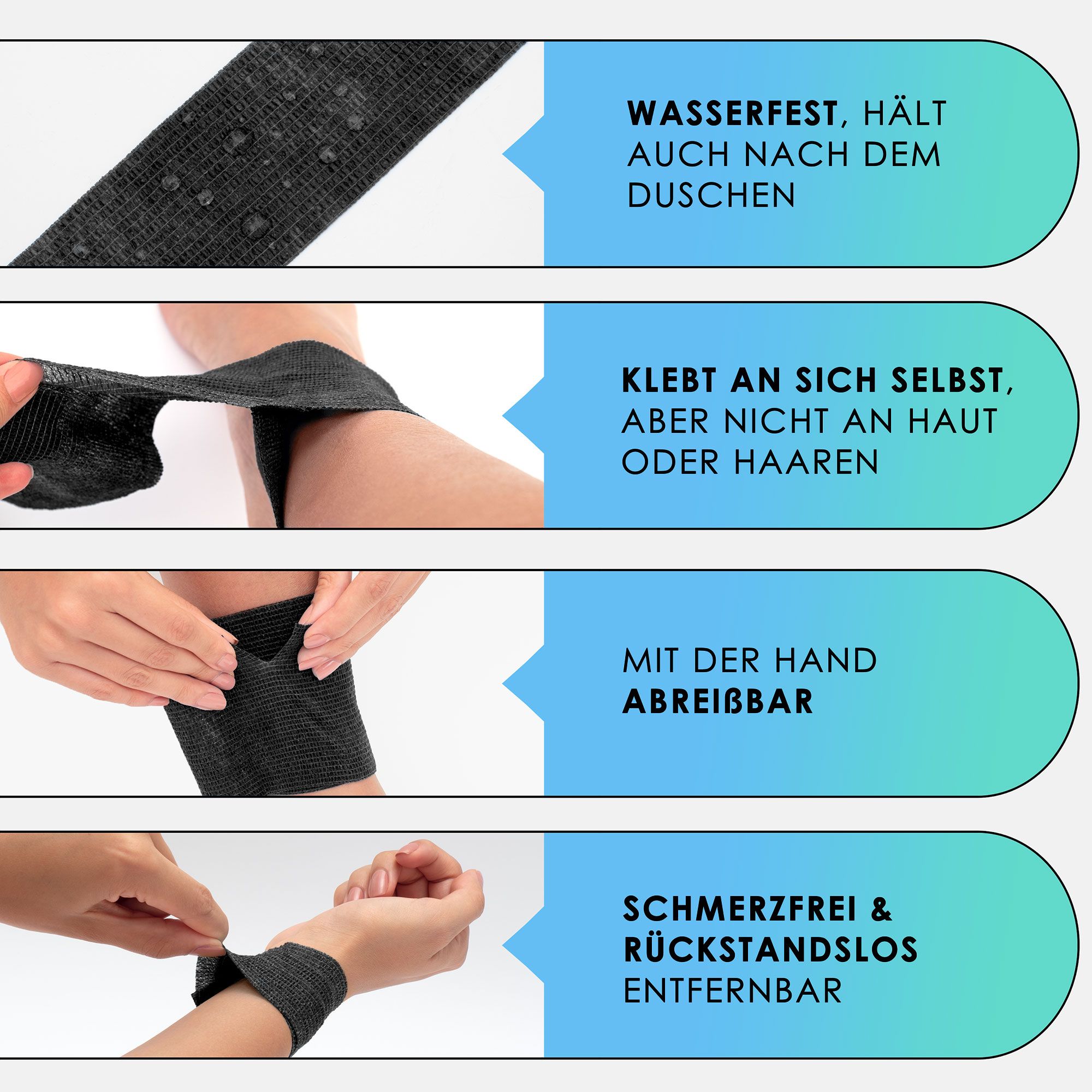 Health Press Selbstklebender Verband