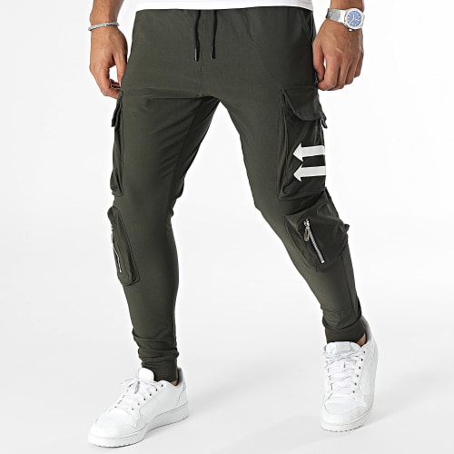 Pantalon Cargo Vert Kaki