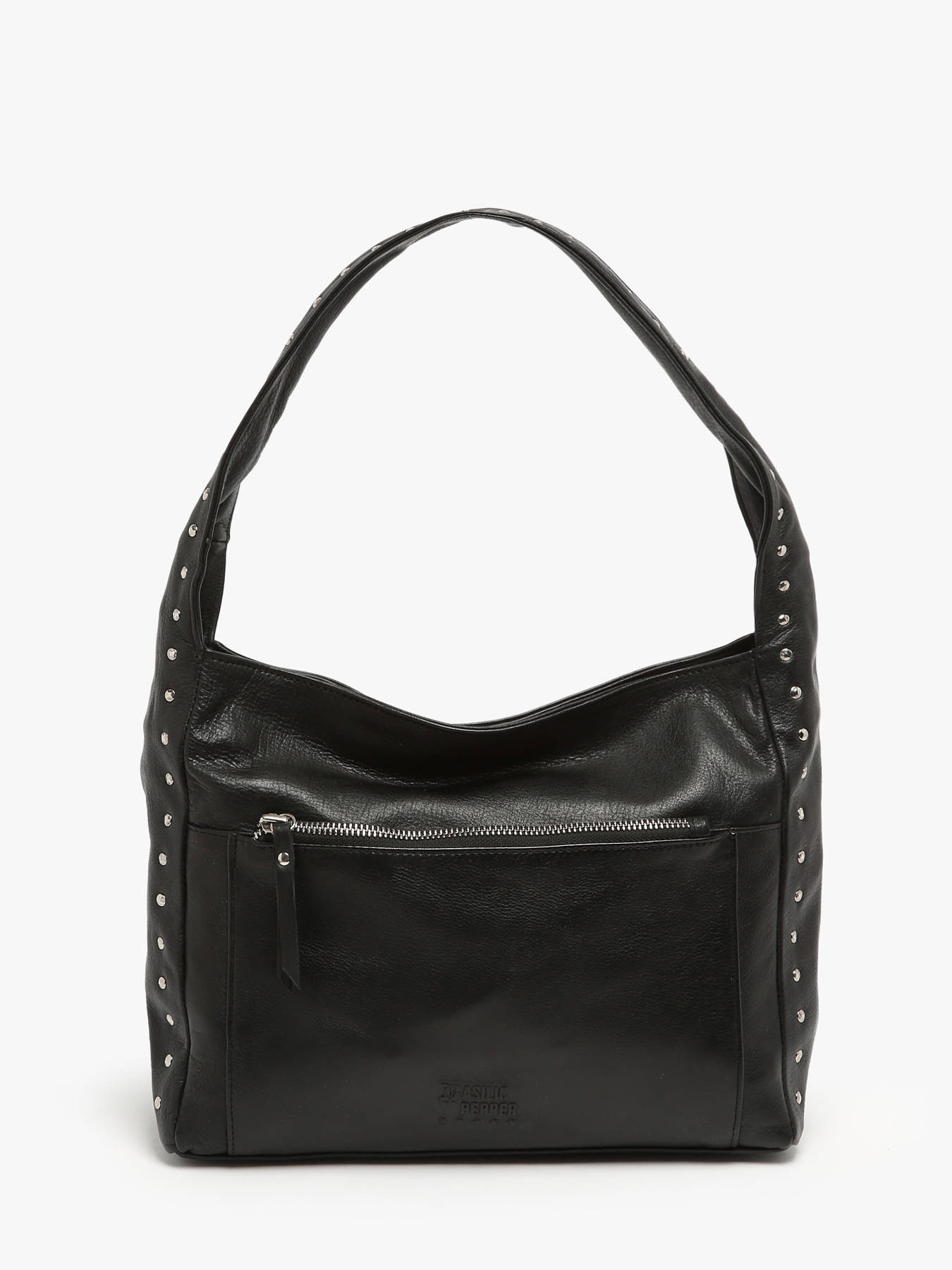 sac port paule Glam cuir BASILIC PEPPER