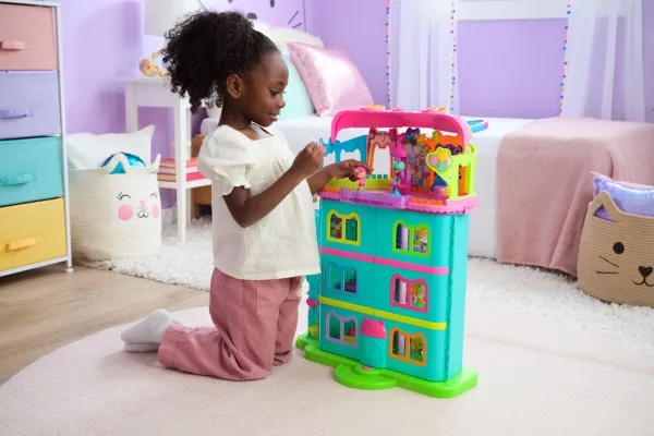 Gabby's Dollhouse Rooftop Roller Party Playset