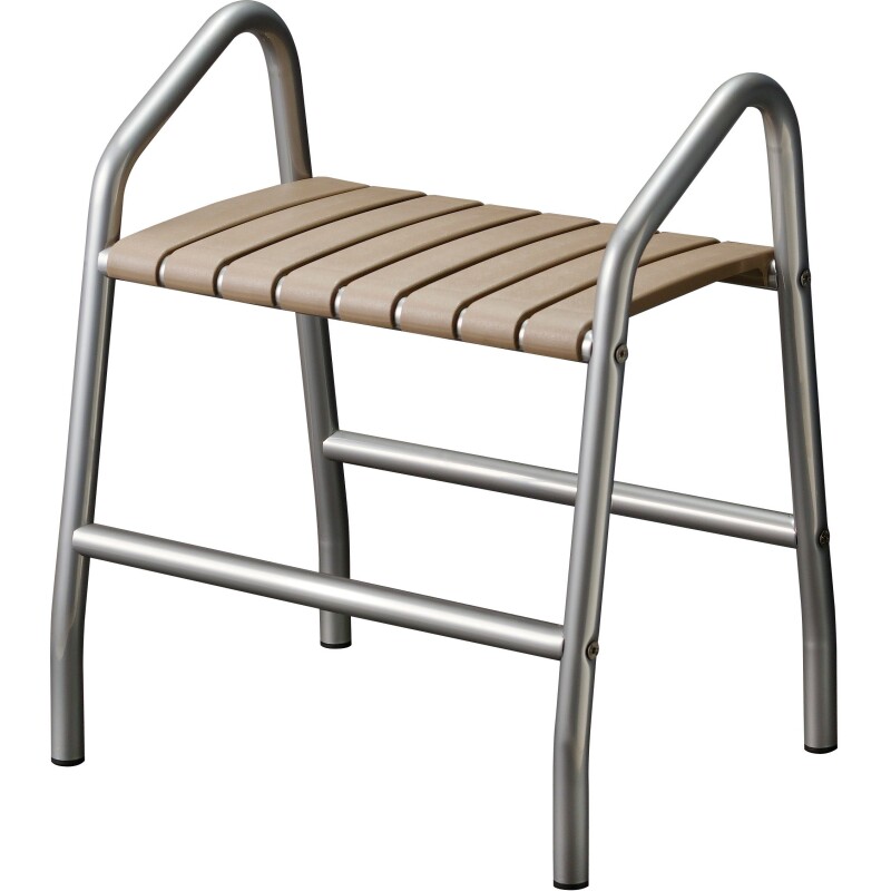 Banc de douche avec 2 poignées