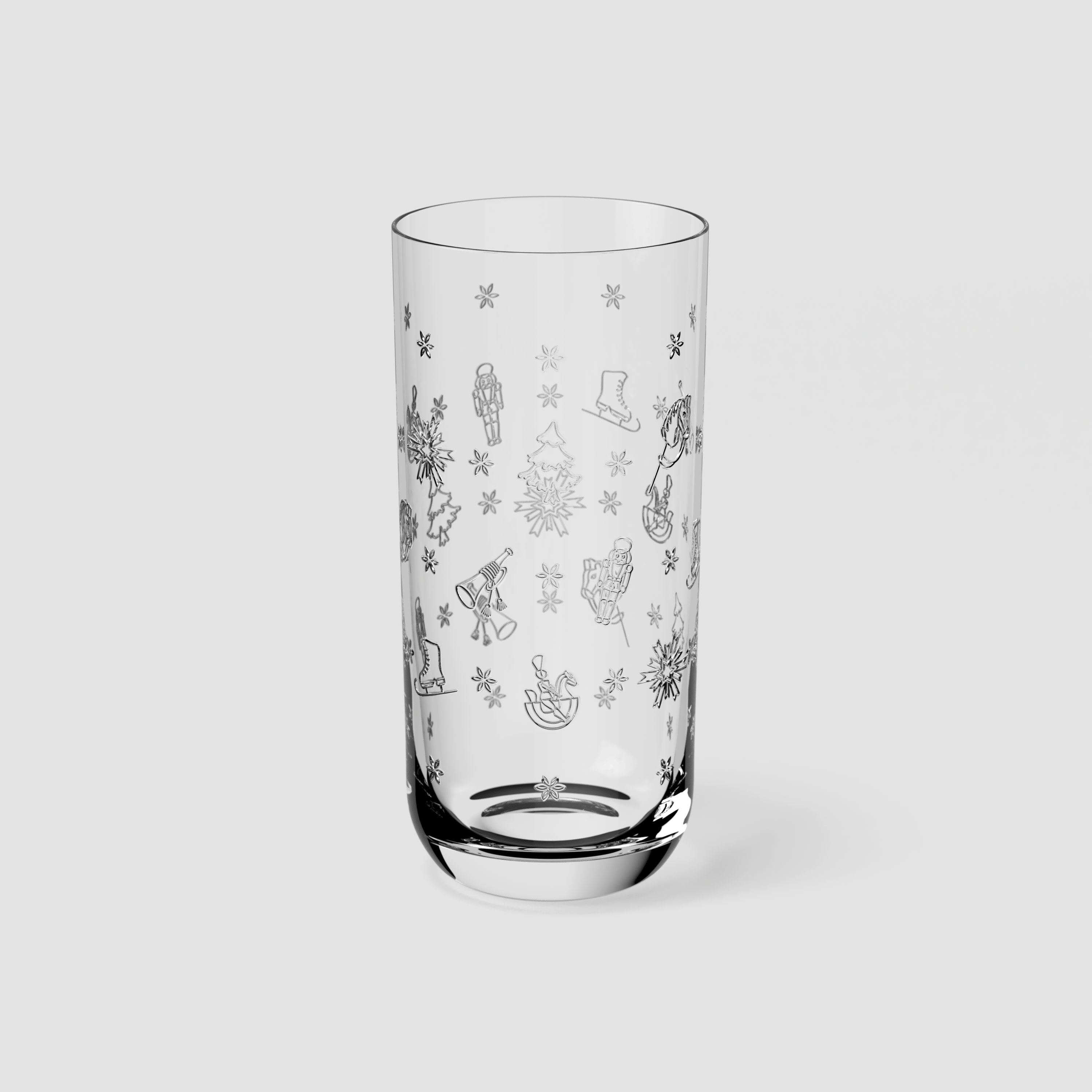 Toy's Delight Highball glass Clear, 10.2 oz, crystal glass