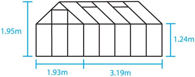 Halls Greenhouses Tuinkas Popular Blank
