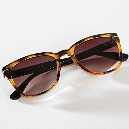 Lunettes De Soleil 026169 Fauve Marron Dégradé