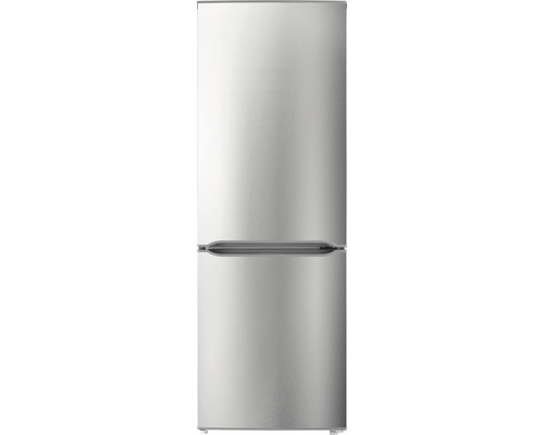 PKM KG 218.4A++ zilver koel-vriescombinatie, afmetingen (B x H x D): 49,5 x 143 x 56,2 cm, koelgedeelte: 122 l, vriesgedeelte: 53 l