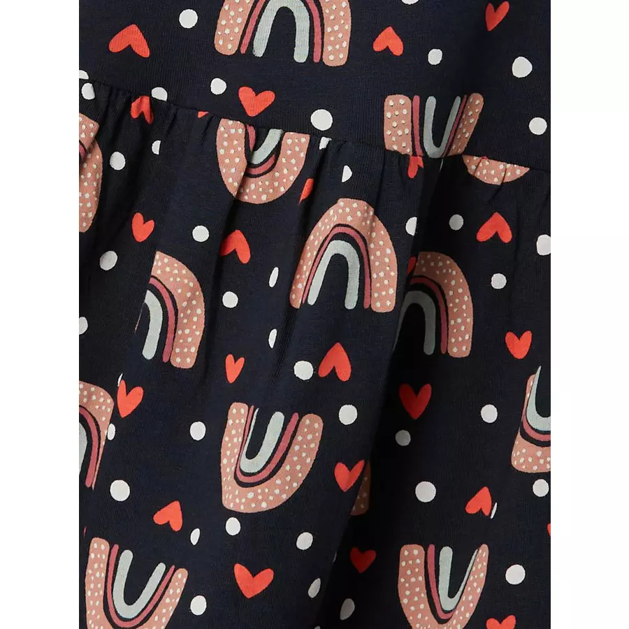name it Kleid Nmfvigga Dark Sapphire Rainbows