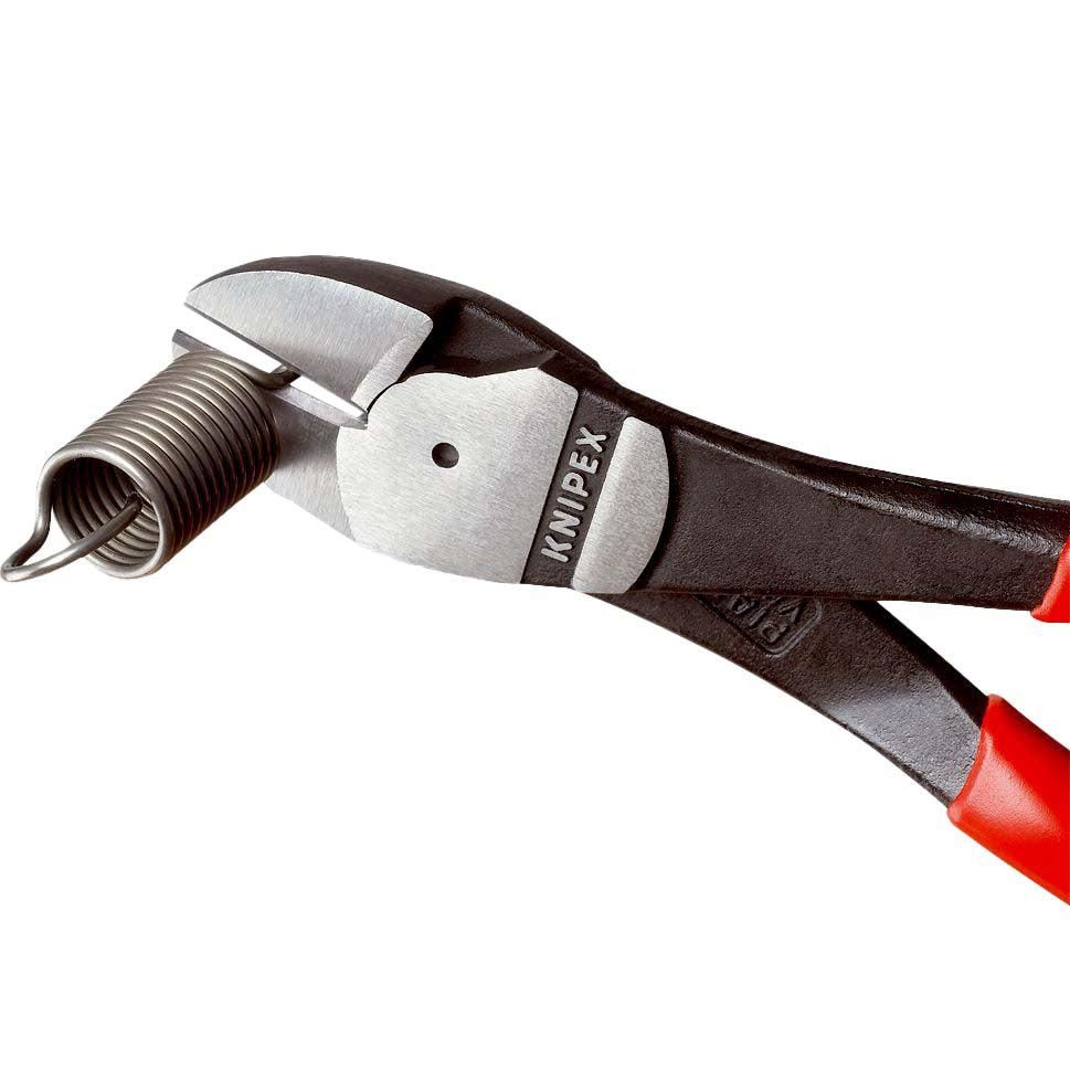Knipex 74 12 160 Kracht-Zijsnijtang met veer 160mm