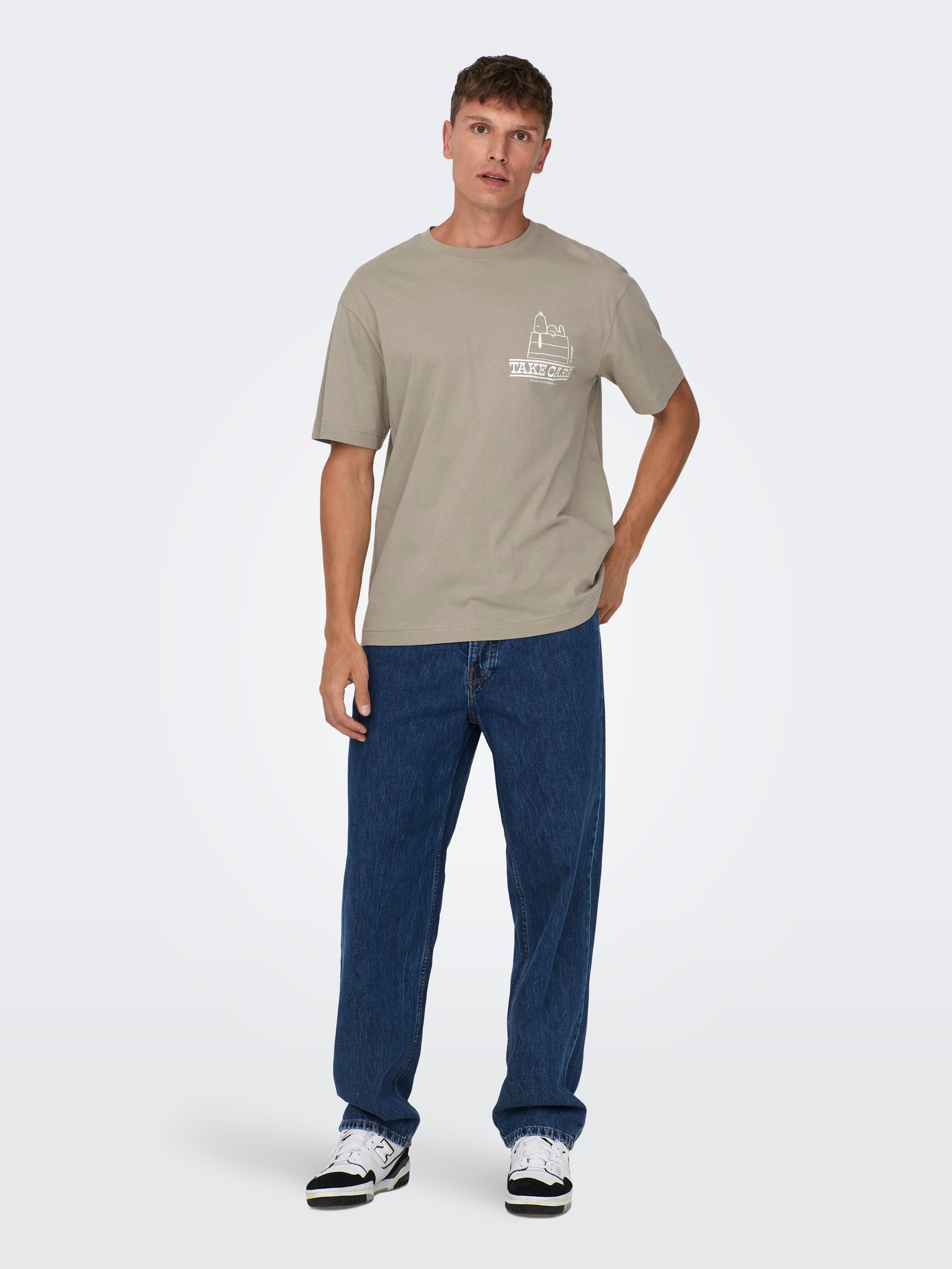ONSPEANUTS T-shirt Vintage Khaki