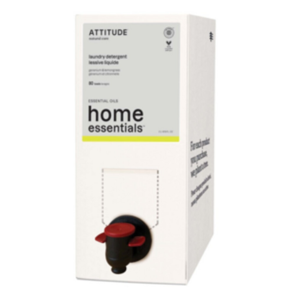 Attitude Wasmiddel Geranium Lemongrass 80 Wasbeurten2000 ml