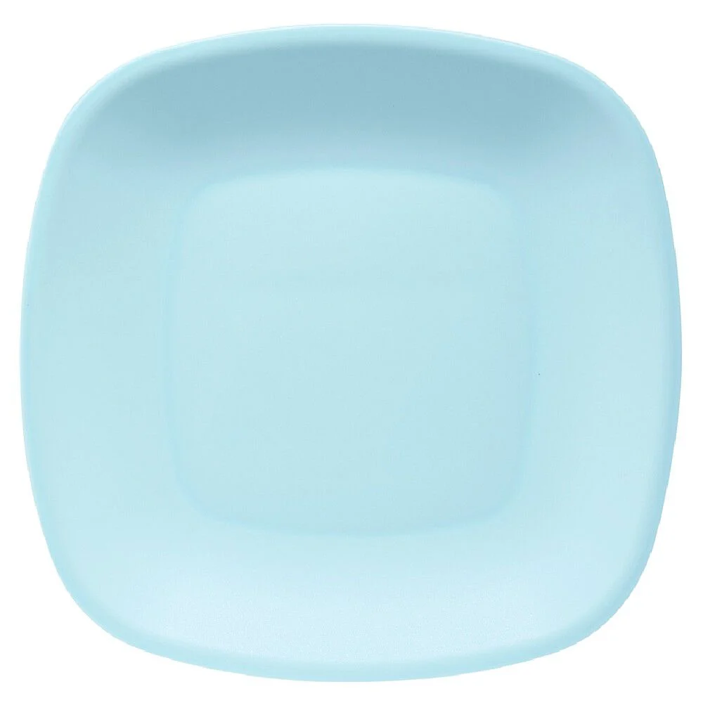 Lot de 3 assiettes colorées en plastique rigide