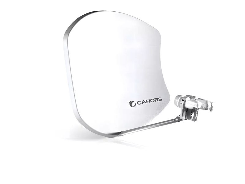 Visiosat SAT Antenne G2 Weiss, 75 x 64 cm Parabolantenne