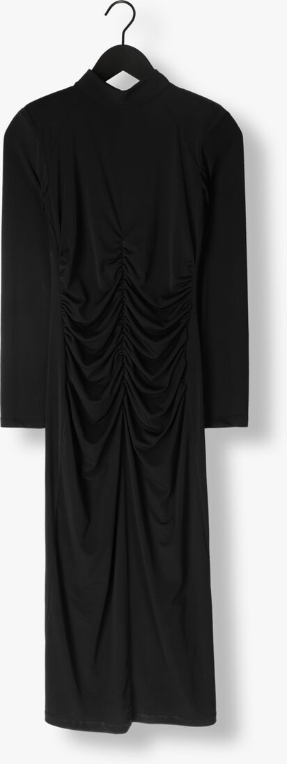 SILVIAN HEACH zwarte silvian heach midi jurk vestit.lungo/dress