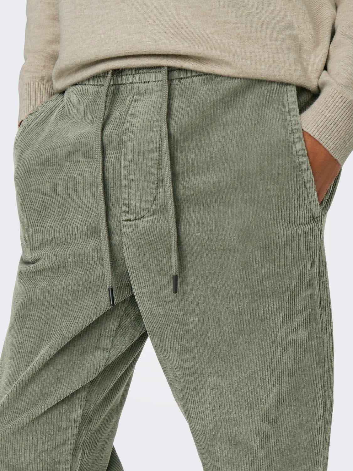 ONSLINUS Verjüngt Hose Castor Gray