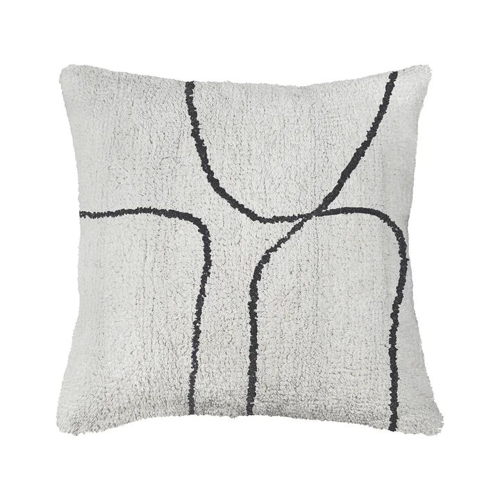 Mette Ditmer - Shadow Kissenbezug, getuftet, 50 x 50 cm, off-white