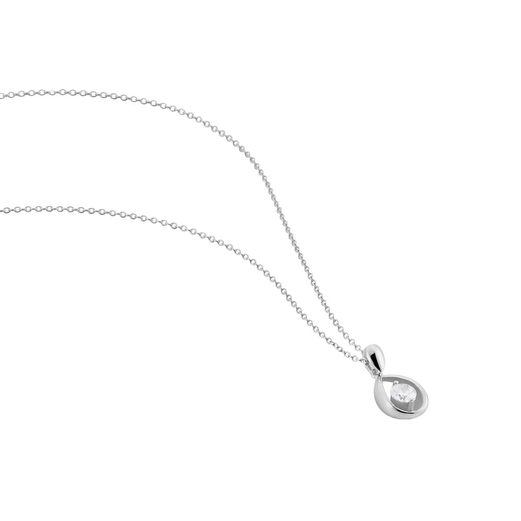 Collier Dyklan Argent Oxyde