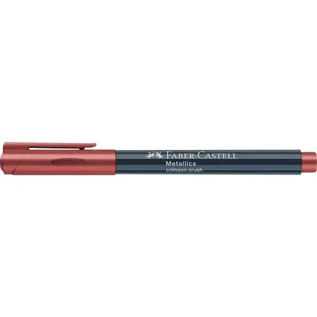 Faber-Castell Metallics Marker, Farbe crimson crush