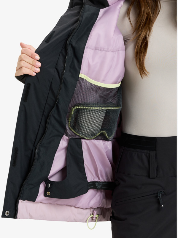 Respective 15K Veste de snow technique Violet Femme