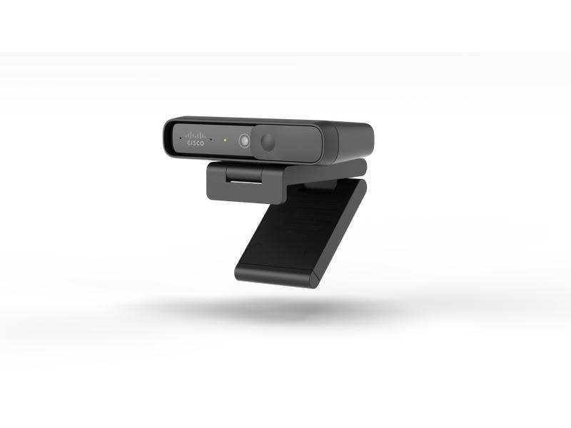 Cisco Desk Camera 1080p CD-DSKCAMD-C-WW Cisco Desk Camera 1080p in Karbonschwarz für den weltweiten Einsatz (inklusive USB 2.0 C-zu-A-Kabel)