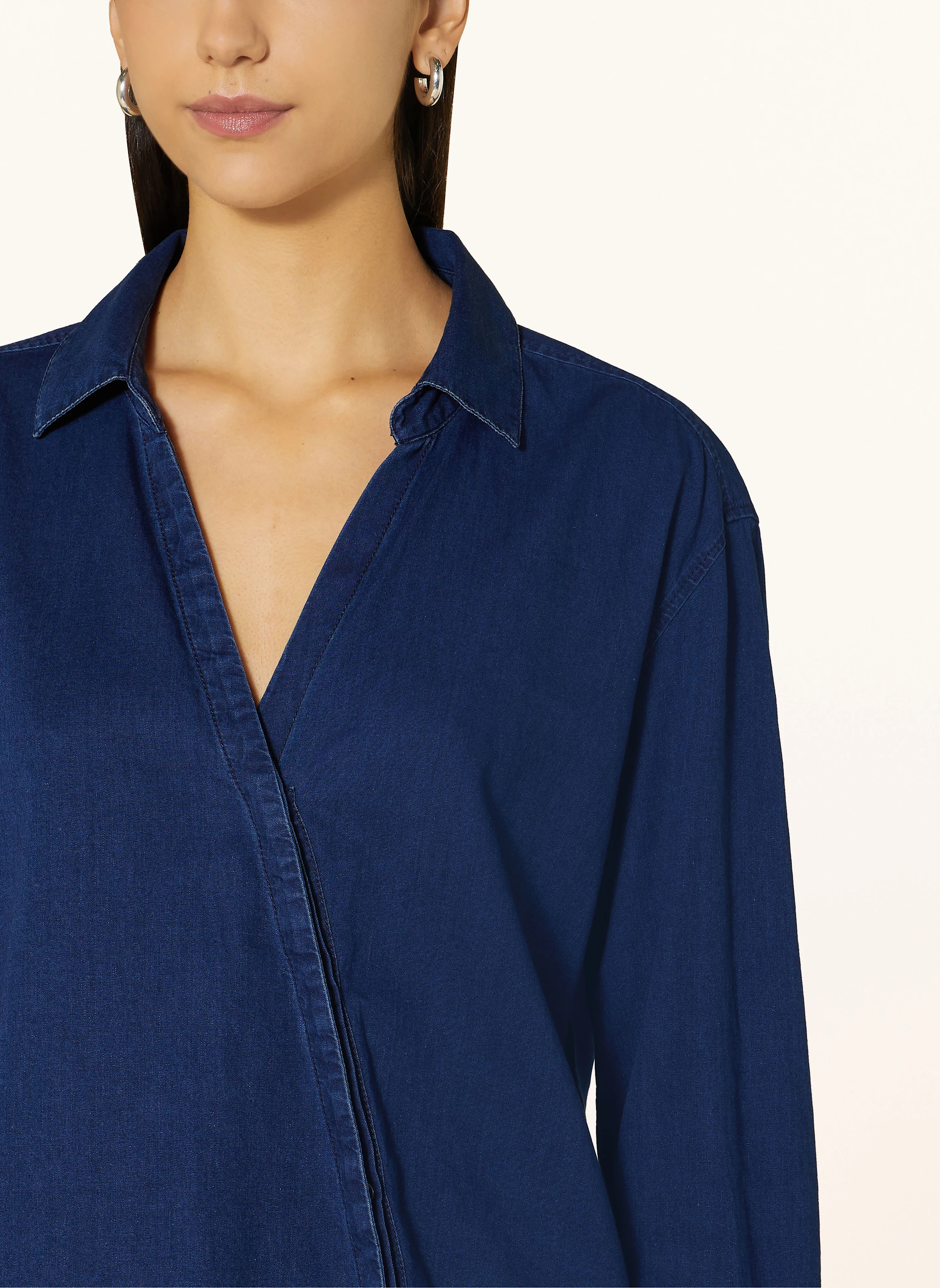 CLOSED Hemdbluse in Jeansoptik