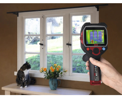 JC Schwarz warmtebeeldcamera met infraroodsensor en 3,5