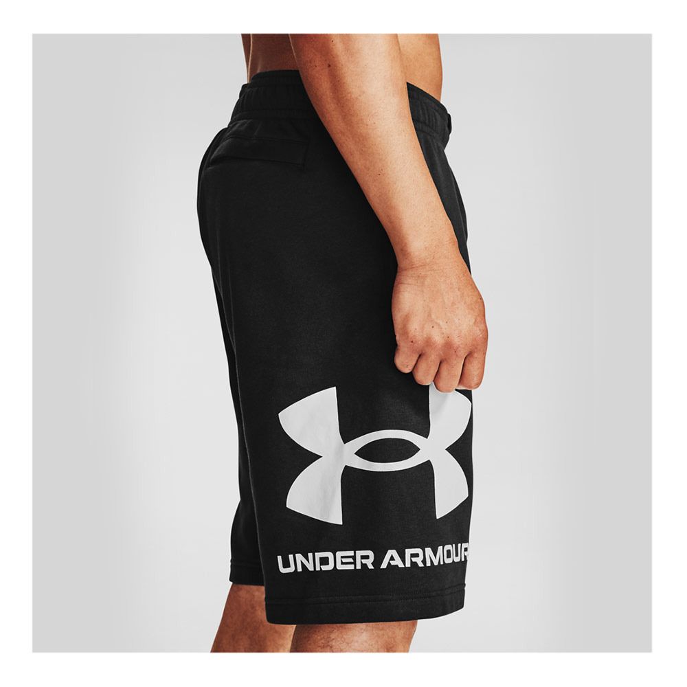 Under Armour RIVAL FLEECE BIG LOGO - Short Homme noir