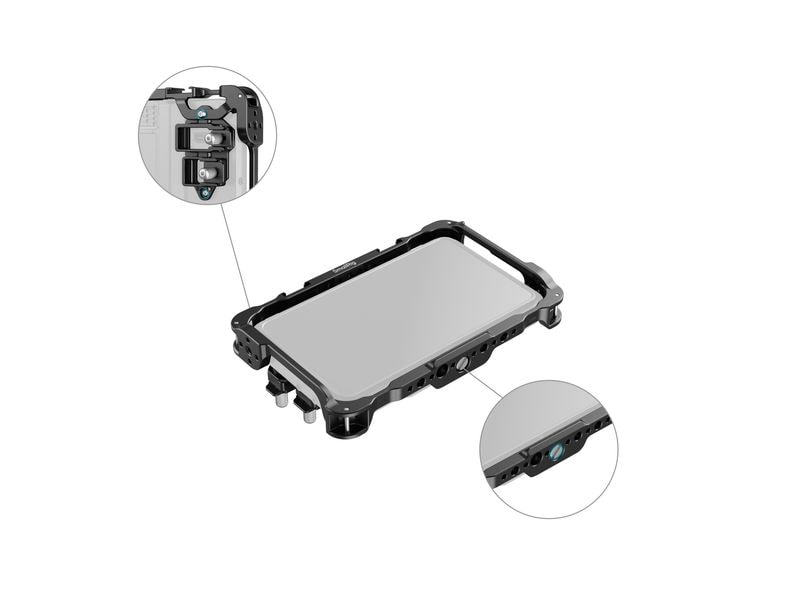 Smallrig Cage Atomos Shinobi II Kit Monitorkäfig für Shinobi II