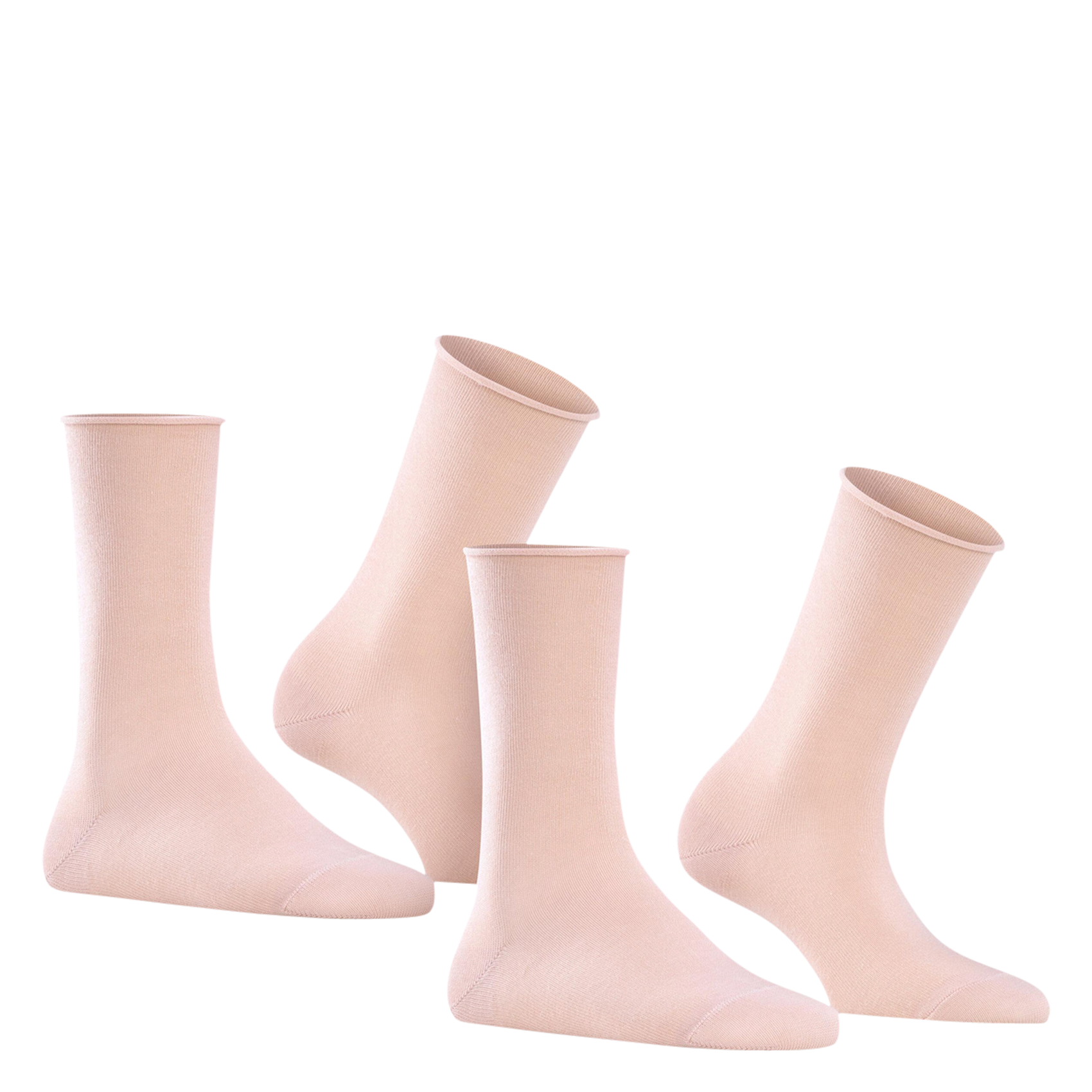 HAPPY - Pack de chaussettes en coton mélangé | Rose