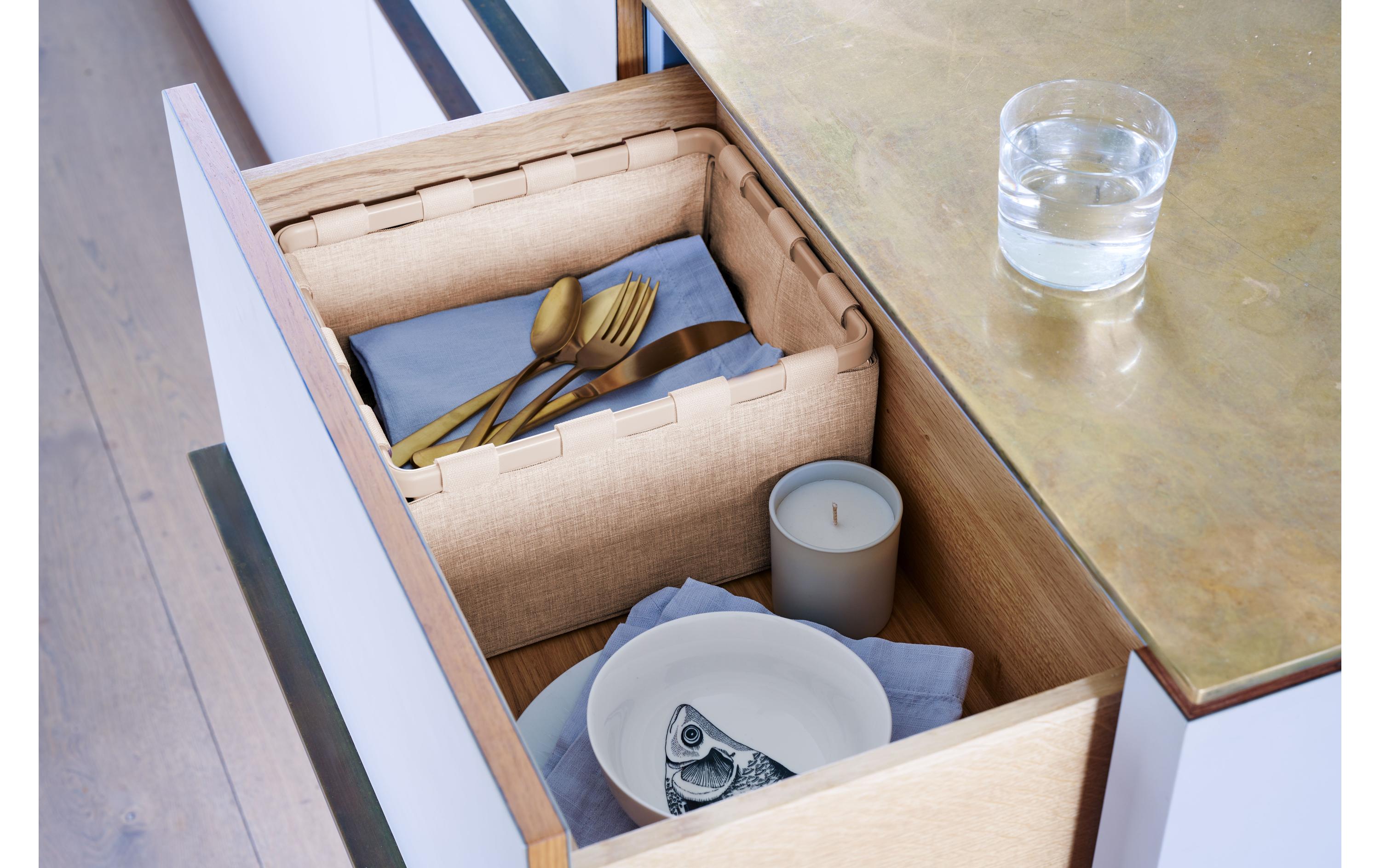 Aufbewahrungsbox Frame S HellbraunAufbewahrungskorb