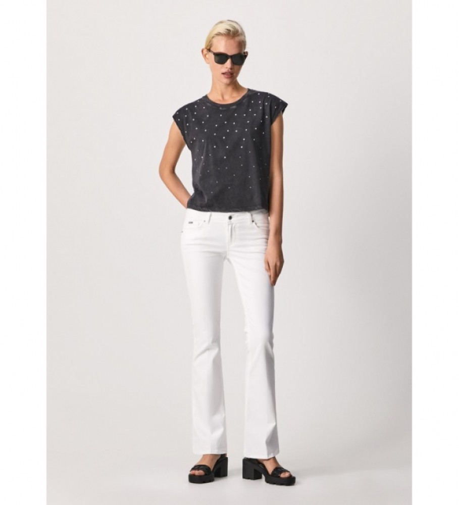 Calças brancas Pepe Jeans Pimlico