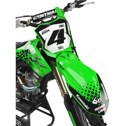 Kit déco RiderUnik NYCOL - Vert / Noir