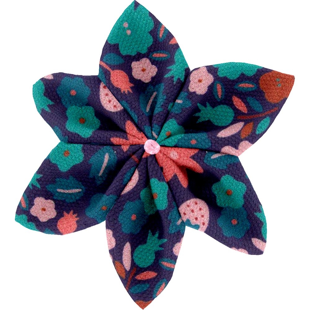 Barrette Fleur Étoile Huppette Fleurie
