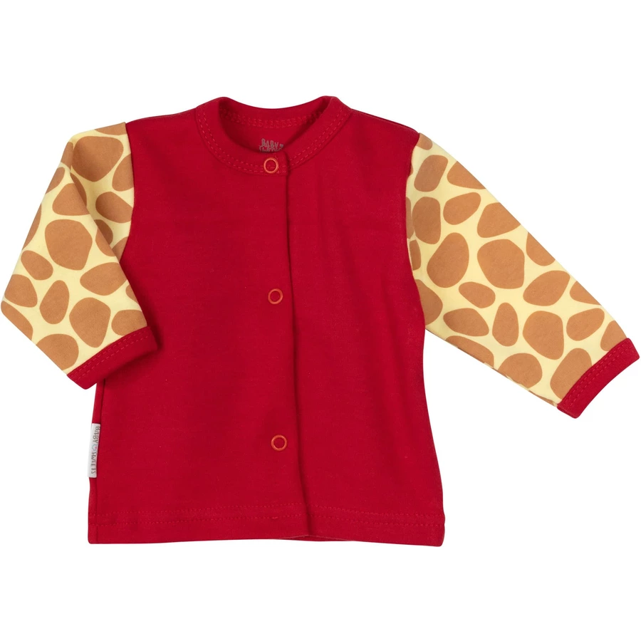 Baby Sweets 2tlg Set Strampler + Shirt Baby Giraffe rot gelb