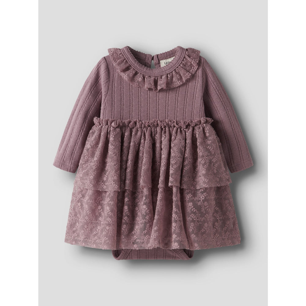 Køb Lil'Atelier Nostalgia Rose Nbfrobelle Ls Body Kjole Lil