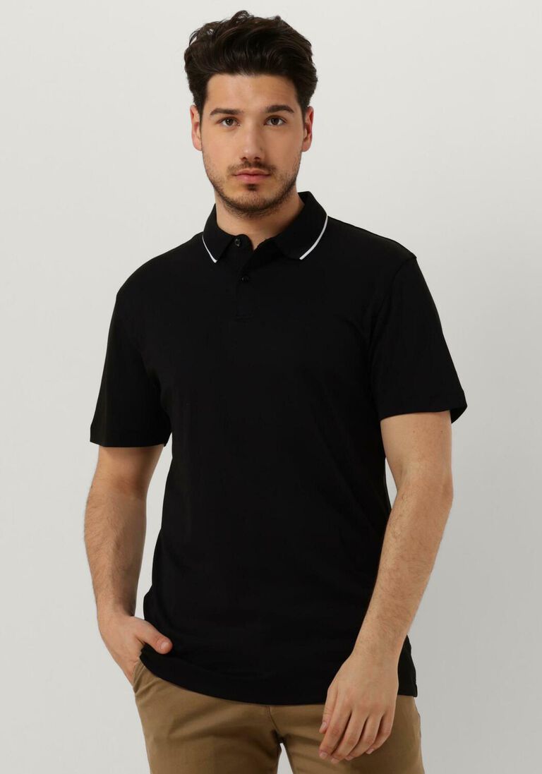 SELECTED HOMME zwarte selected homme polo slhleroy coolmax ss polo b