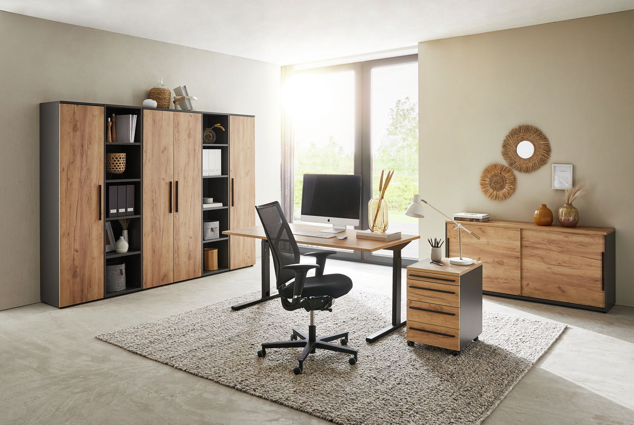 Novel Aktenschrank 5OH breit RENTON