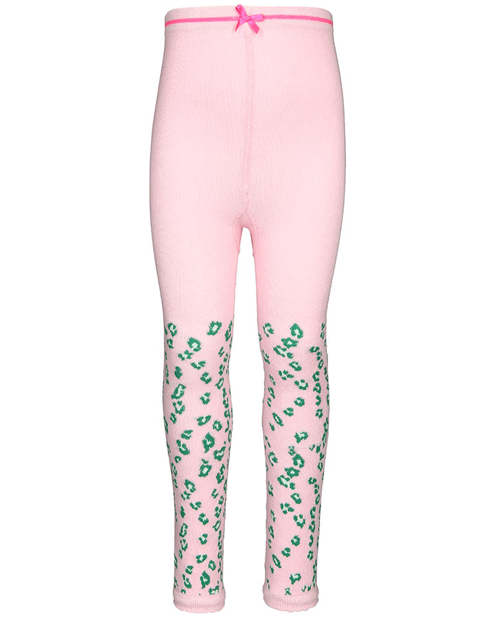 Leggings SERENA mit Leomuster in rosa