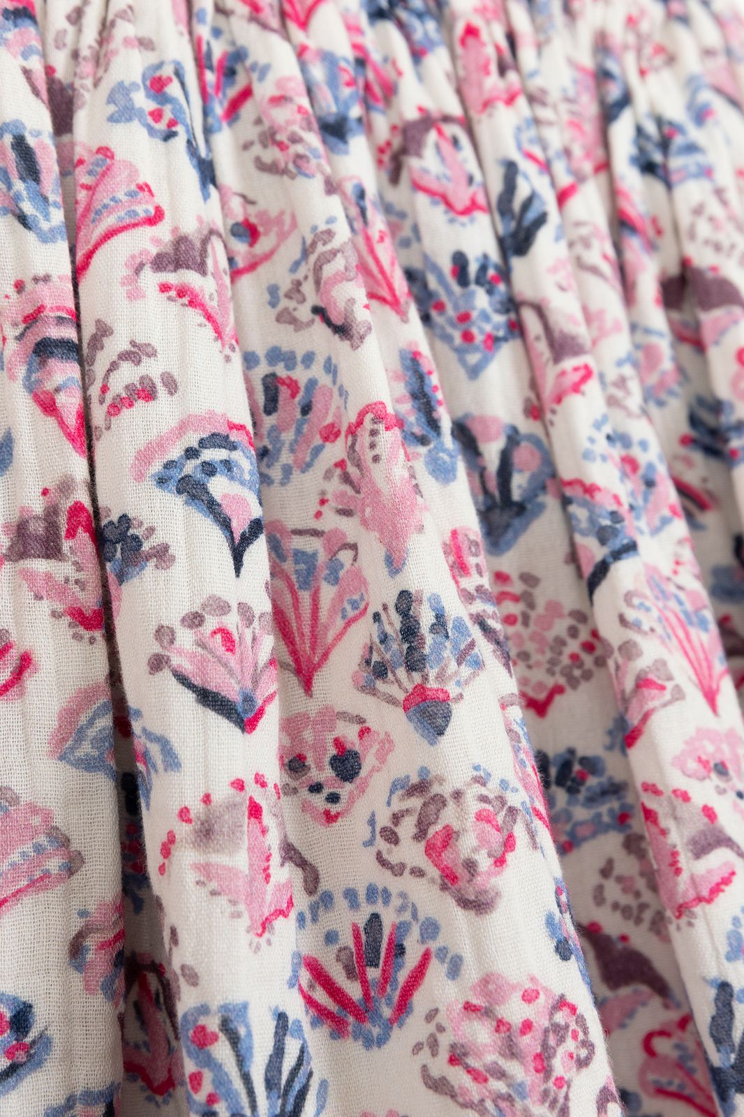Multicolour rok met print