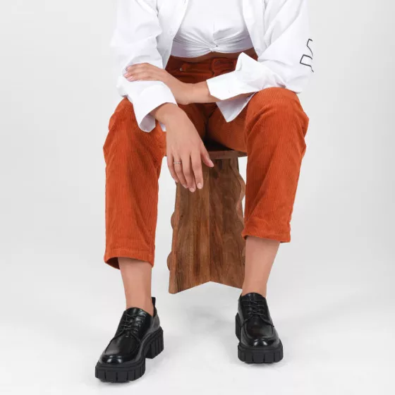 Derbies NOIR MERRY SCOTT