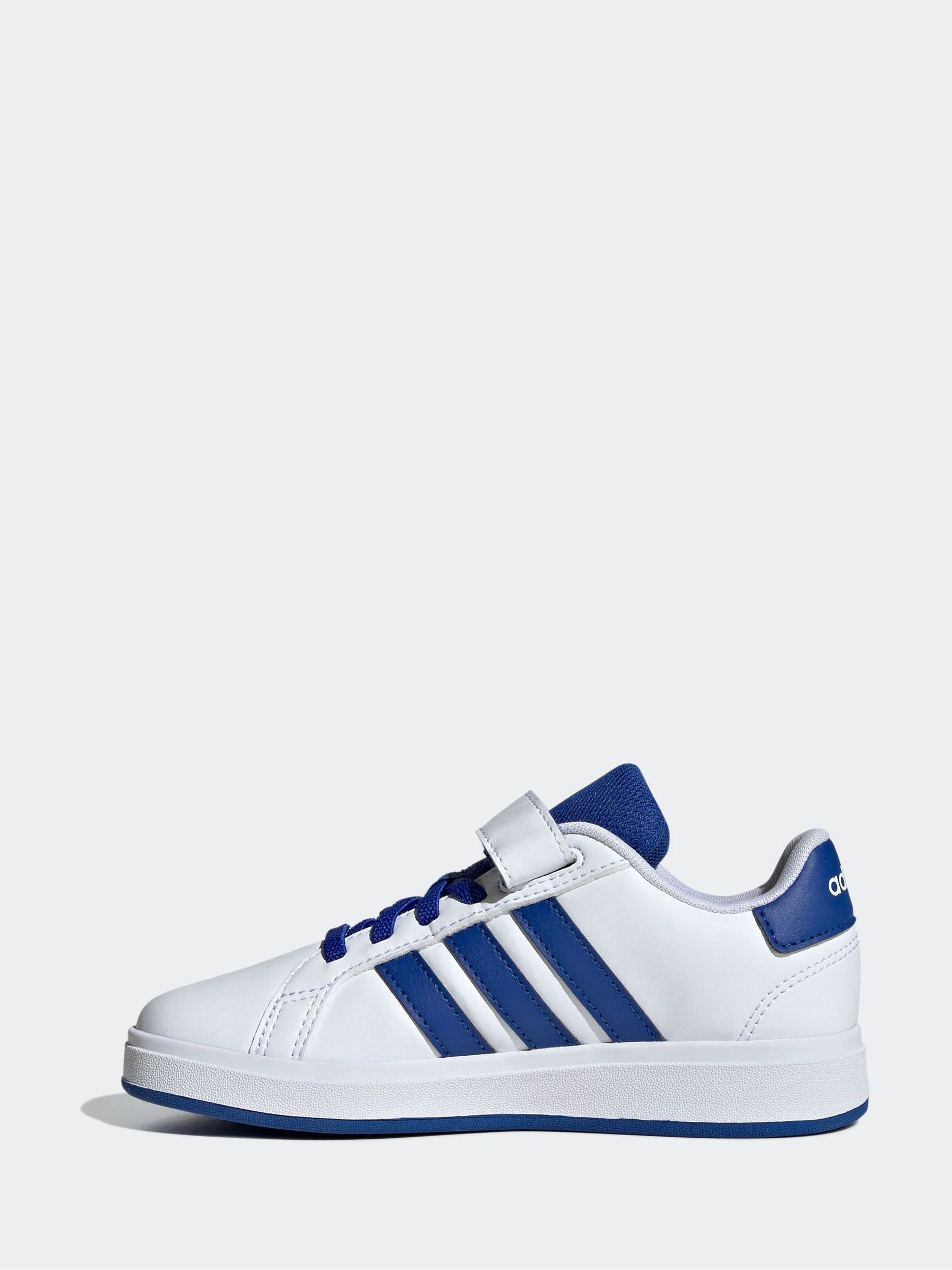Wit/blauw - adidas Grand Court 2.0 Easy On Kids sneakers