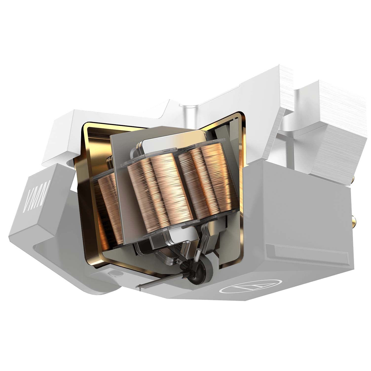 Audio Technica VM-760SLC dual MM stereo cartridge met Shibata-stylus