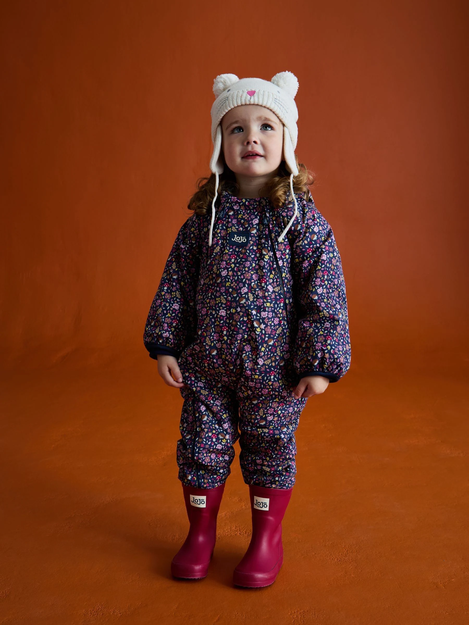 Roze - JoJo Maman Bébé Plain Wellies