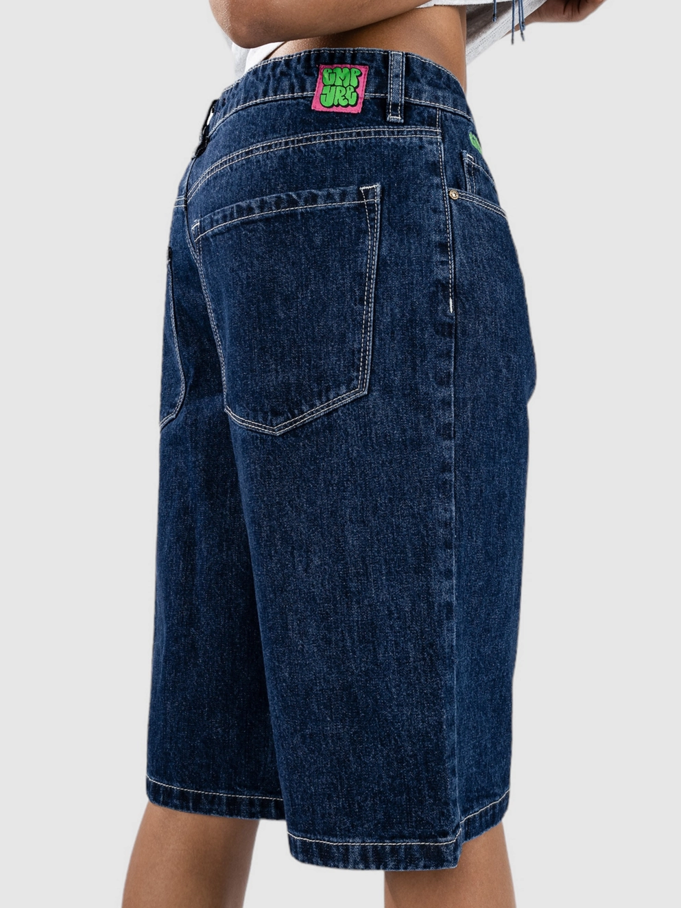 Empyre Sydney Evening Jort Shorts dark blue denim