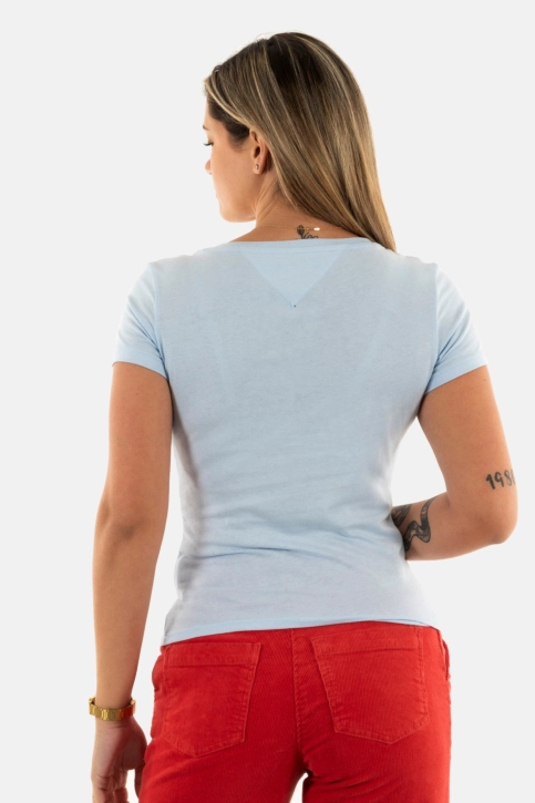 Tee shirt tommy jeans dw0dw20458 c3q sweet blue
