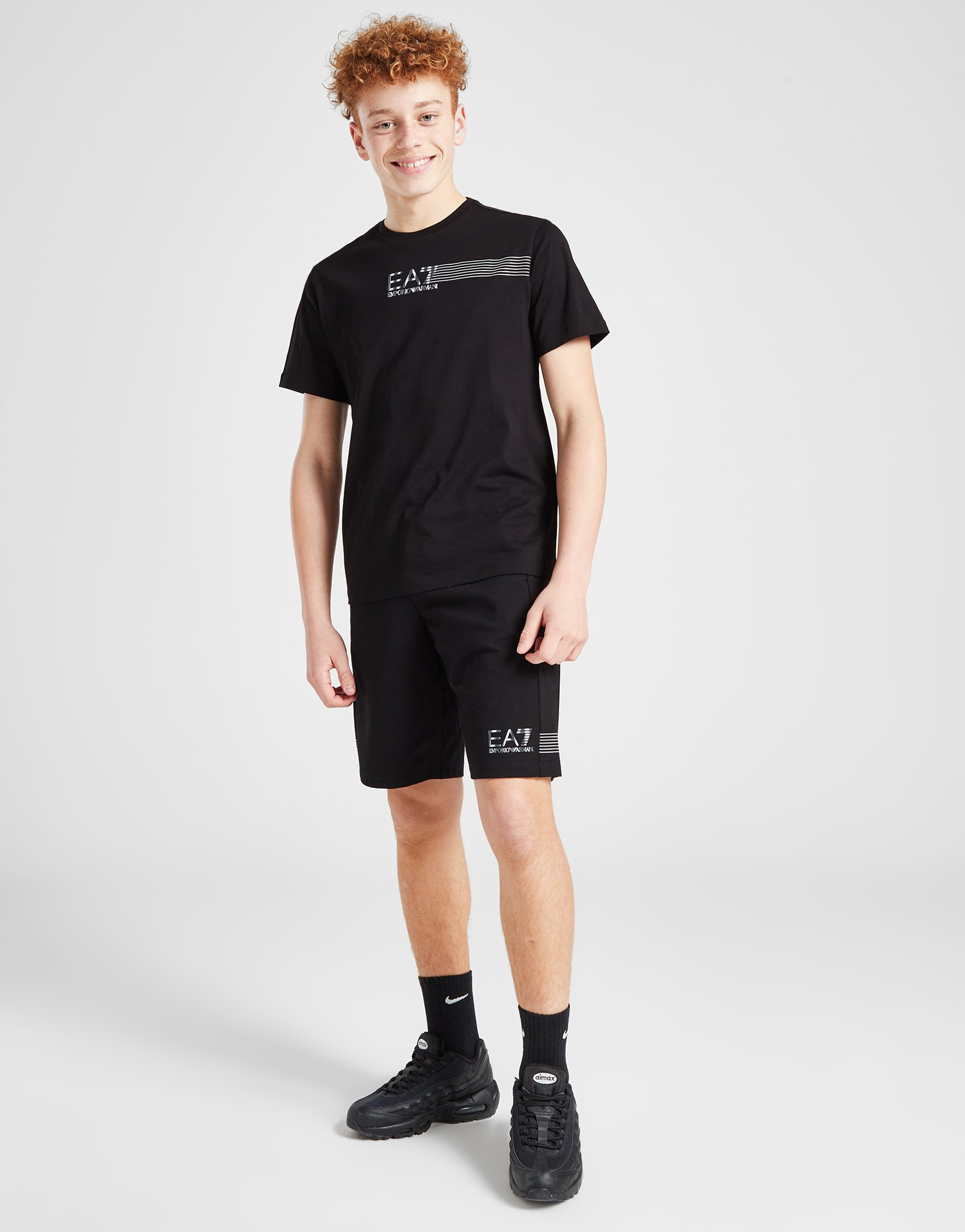 Emporio Armani EA7 T-shirt à manches courtes 7 lignes Junior
