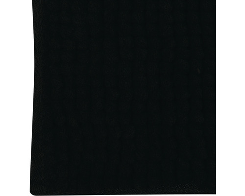 Badmat MSV CHENILLE 80 x 50 cm zwart