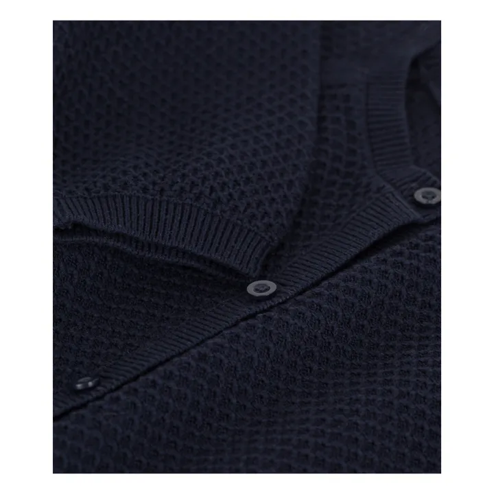 Petit Bateau Cardigan Tricot | Bleu marine