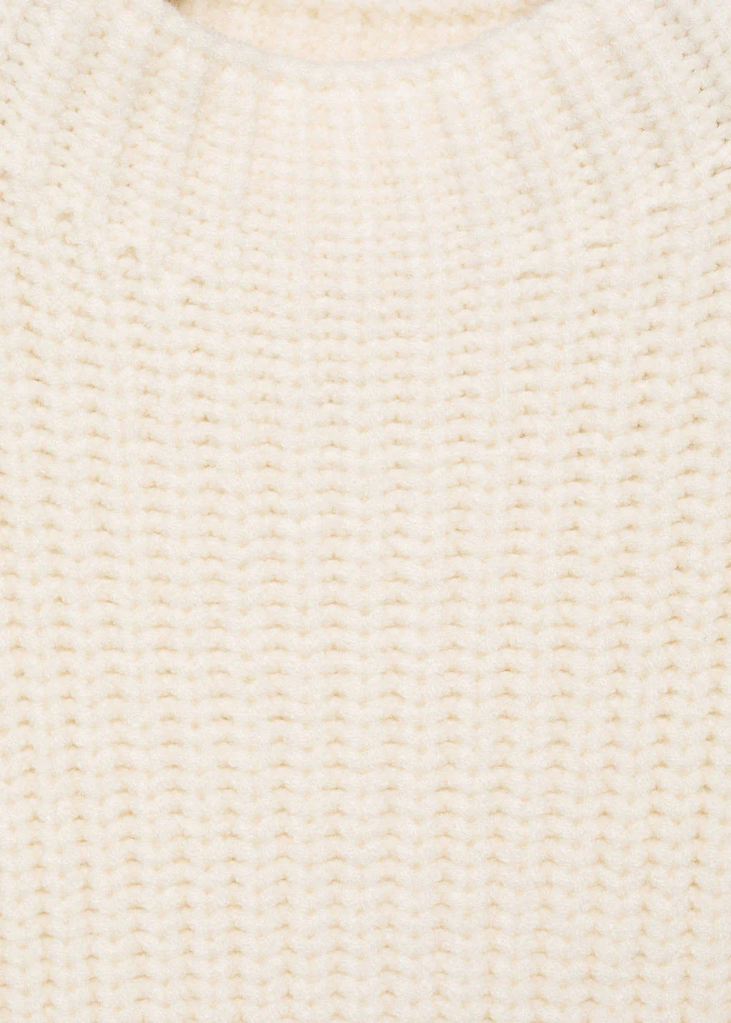 Mango Kids spencer beige gebreid