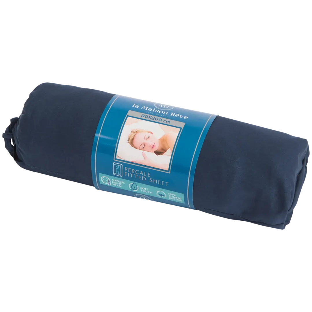 Drap-housse en percale de coton La Maison Rêve