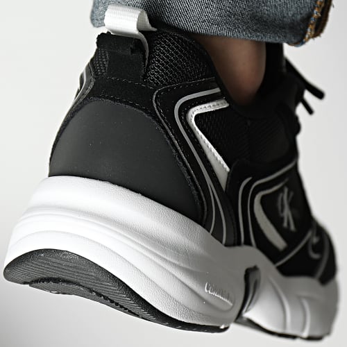 Baskets Retro Tennis 0589 Black White